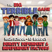 Density Dependent & Independent Factors BIG TERRIBLE GAME - AP Biology Review
