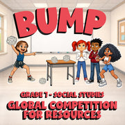 Global Competition for Resources BUMP Socials Game - No Prep Grade 7 Review