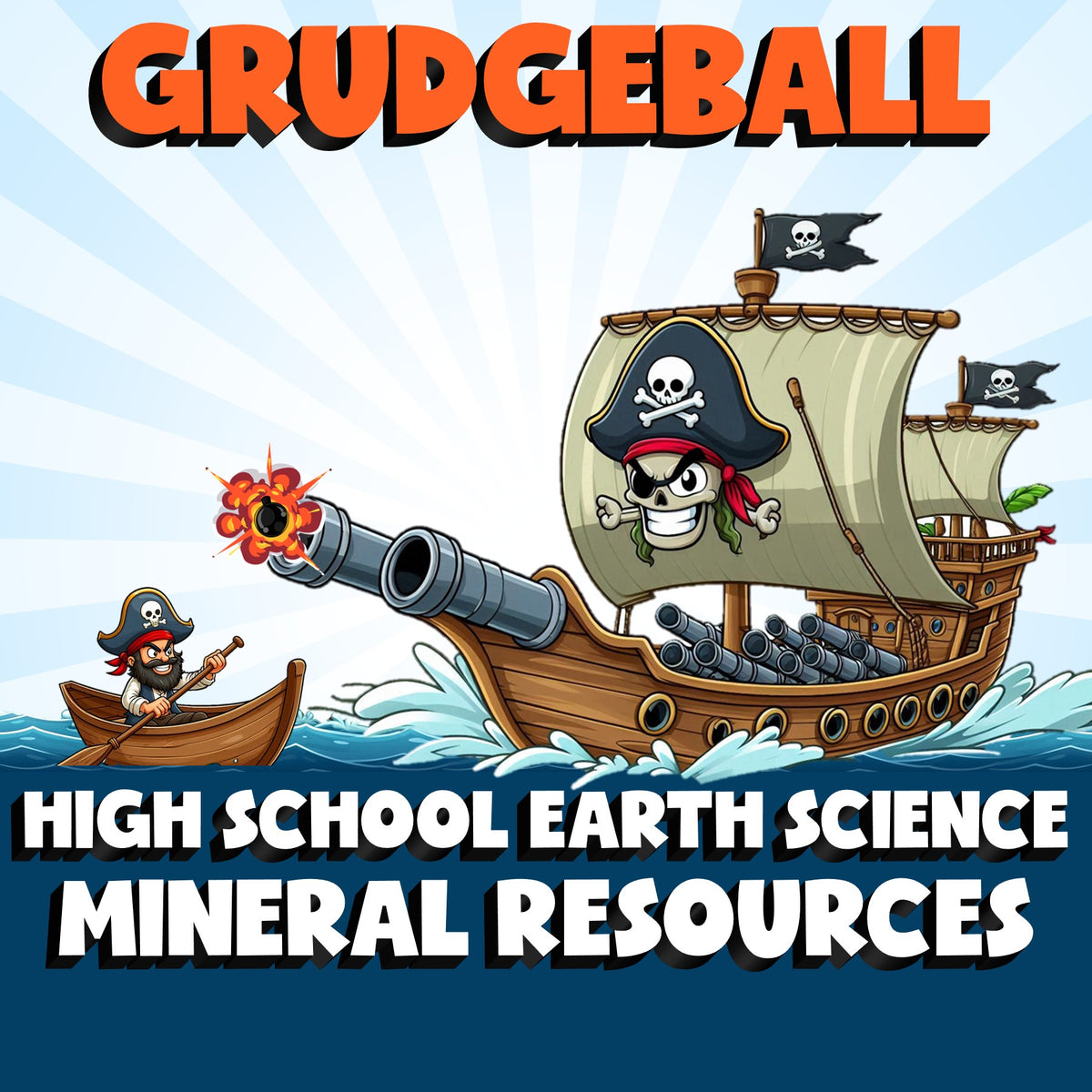 Mineral Resources GRUDGEBALL Game - No Prep Earth Science Review Activity