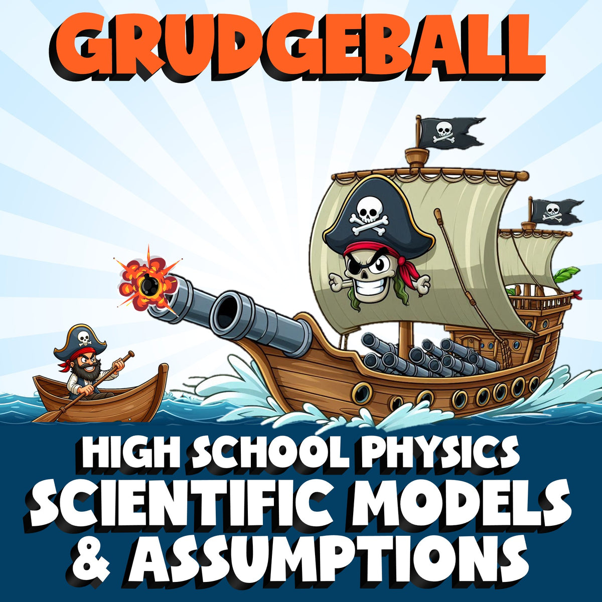 Scientific Models & Assumptions GRUDGEBALL Science Game - No Prep Physics Review