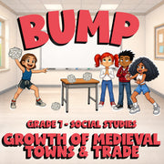 Growth of Medieval Towns & Trade BUMP Socials Game - No Prep Grade 7 Review