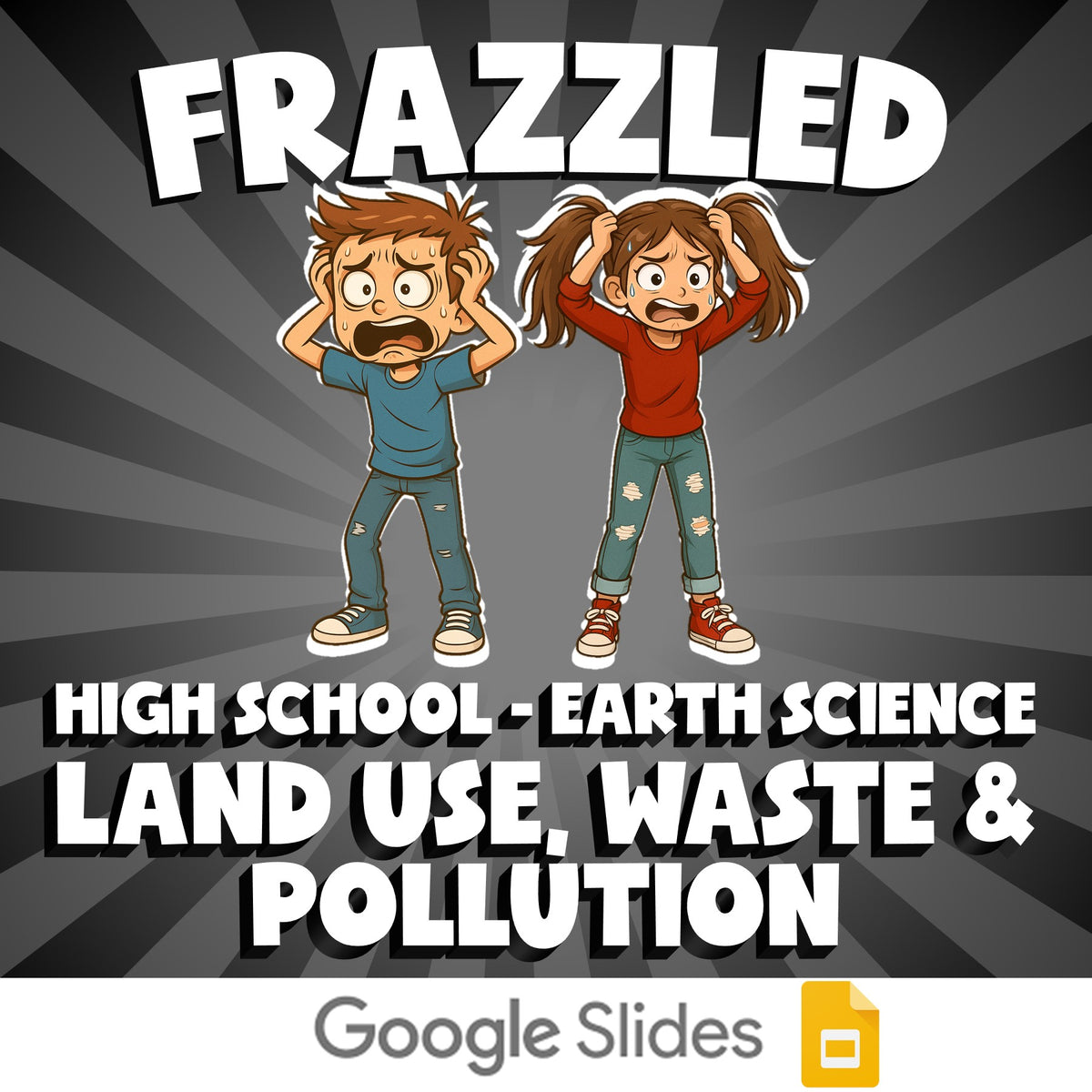 Land Use, Waste & Pollution FRAZZLED Game - No Prep Earth Science Review
