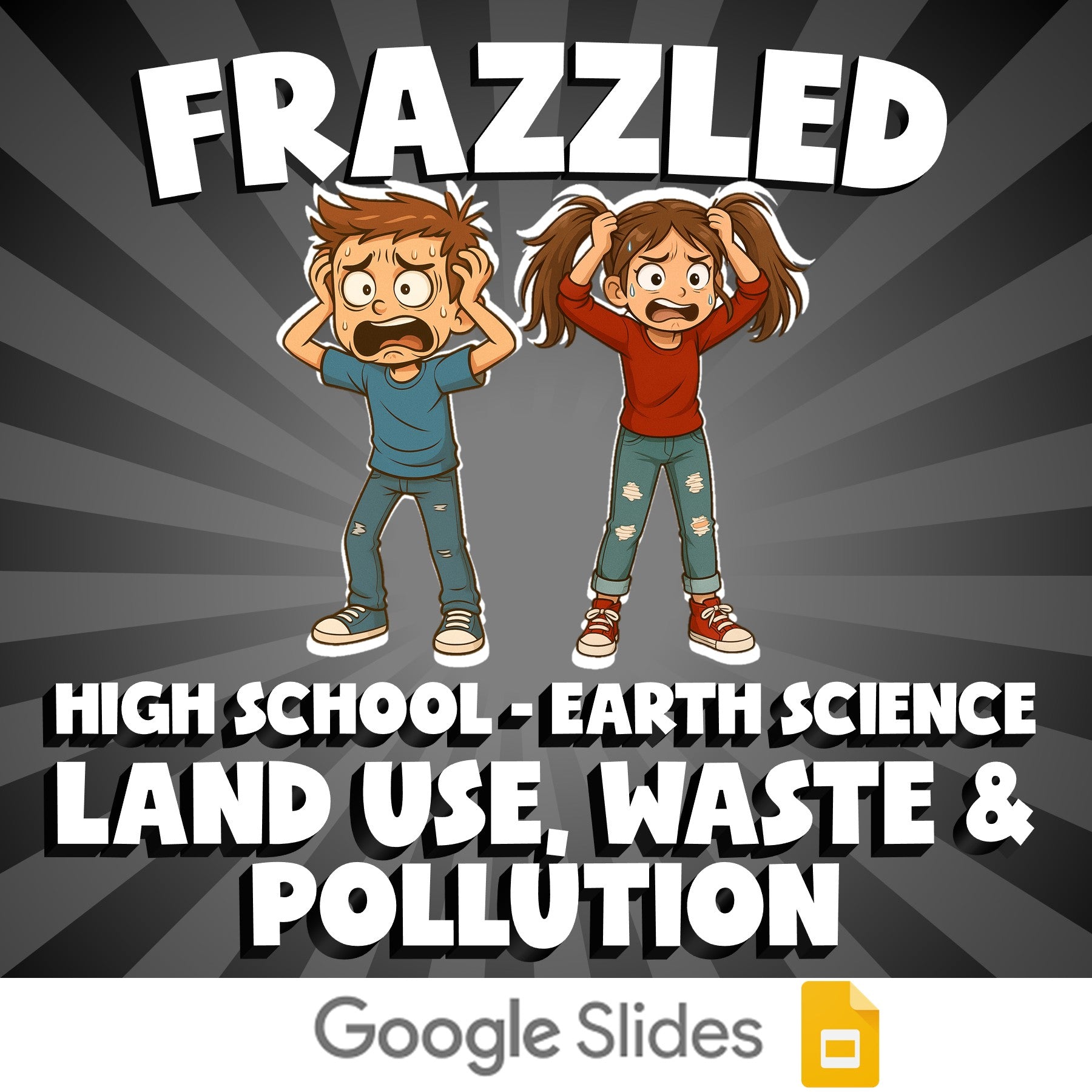 Land Use, Waste & Pollution FRAZZLED Game - No Prep Earth Science Review