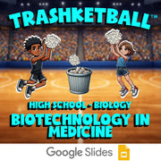 Biotechnology in Medicine TRASHKETBALL Science Game - No Prep Biology Review