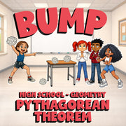 Pythagorean Theorem BUMP Math Game - No Prep Geometry Review Activity
