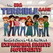 Expanding Rights Movements BIG TERRIBLE GAME - No Prep U.S. History Review