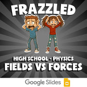 Fields vs Forces FRAZZLED Science Game - No Prep Physics Review Activity