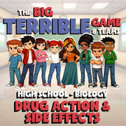 Drug Action & Side Effects BIG TERRIBLE GAME - No Prep Biology Science Review