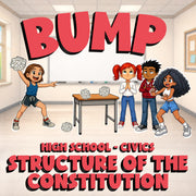 Structure of the Constitution BUMP Civics Game - No Prep Review Activity