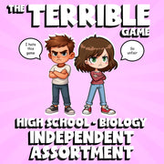 Independent Assortment THE TERRIBLE GAME - No Prep Biology Science Review