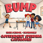 Government Spending Categories BUMP Economics Game - No Prep Review Activity