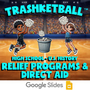 Relief Programs & Direct Aid TRASHKETBALL U.S. History Game - No Prep Review