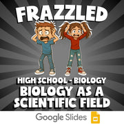 Biology as a Scientific Field FRAZZLED Science Game - No Prep Biology Review