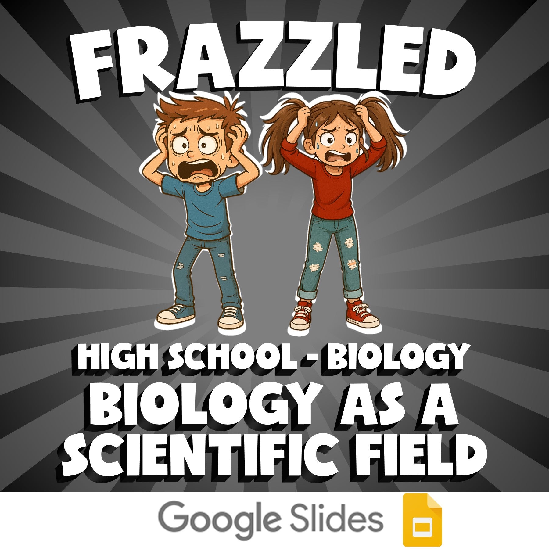 Biology as a Scientific Field FRAZZLED Science Game - No Prep Biology Review