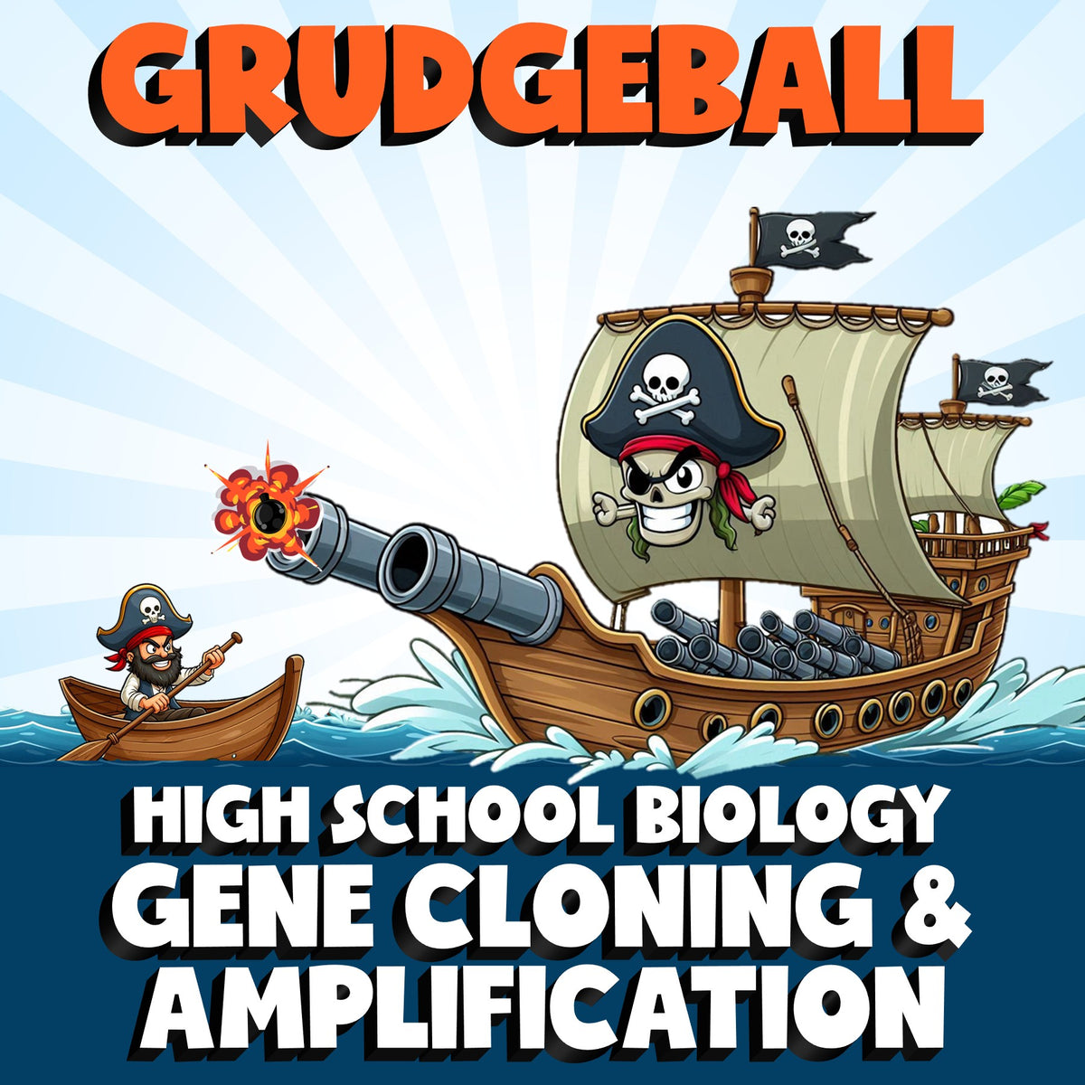 Gene Cloning & Amplification GRUDGEBALL Science Game - No Prep Biology Review