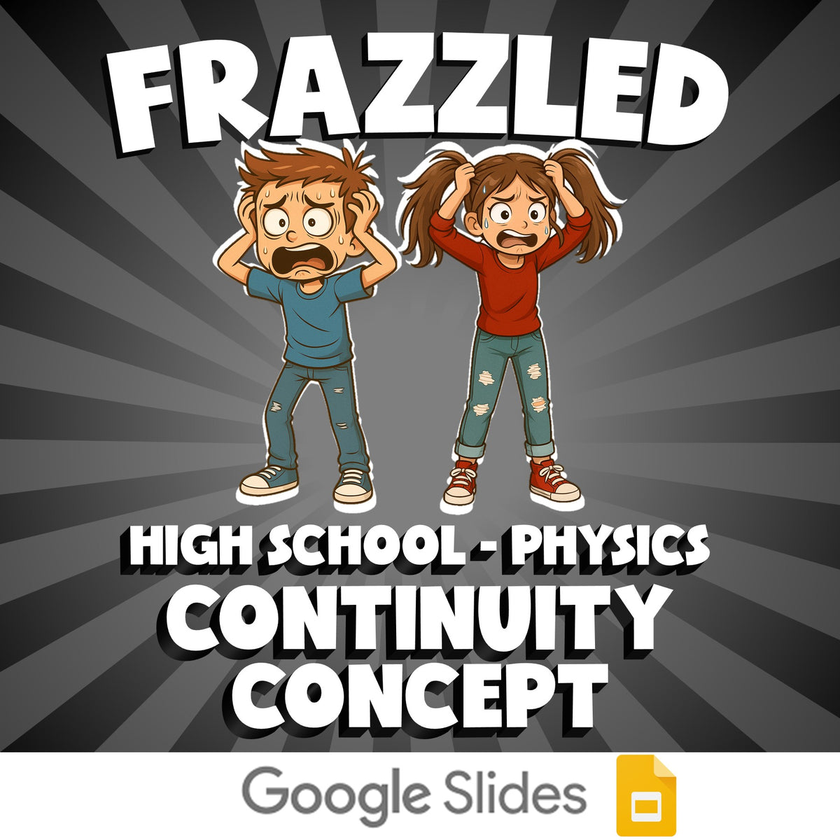 Continuity Concept FRAZZLED Science Game - No Prep Physics Review Activity