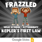 Kepler’s First Law FRAZZLED Science Game - No Prep Astronomy Review Activity