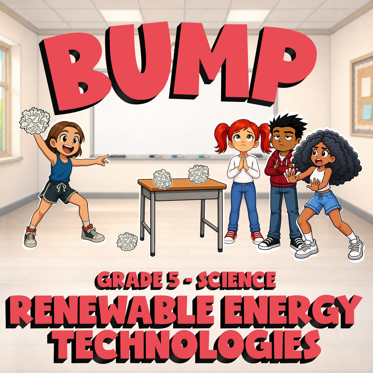 Renewable Energy Technologies BUMP Science Game - No Prep Grade 5 Review