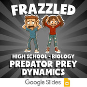 Predator Prey Dynamics FRAZZLED Science Game - No Prep Biology Review Activity