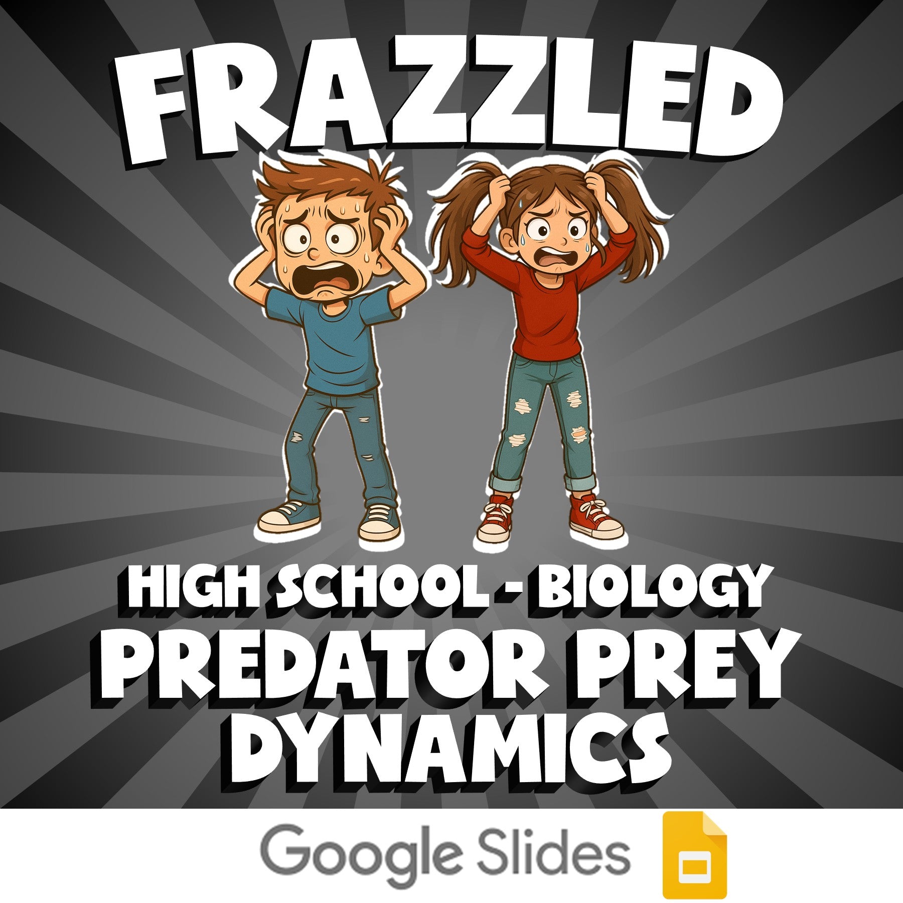 Predator Prey Dynamics FRAZZLED Science Game - No Prep Biology Review Activity