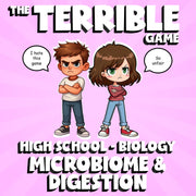 Microbiome & Digestion THE TERRIBLE GAME - No Prep Biology Science Review