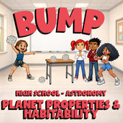Planet Properties & Habitability BUMP Science Game - No Prep Astronomy Review