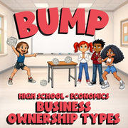 Business Ownership Types BUMP Economics Game - No Prep Review Activity