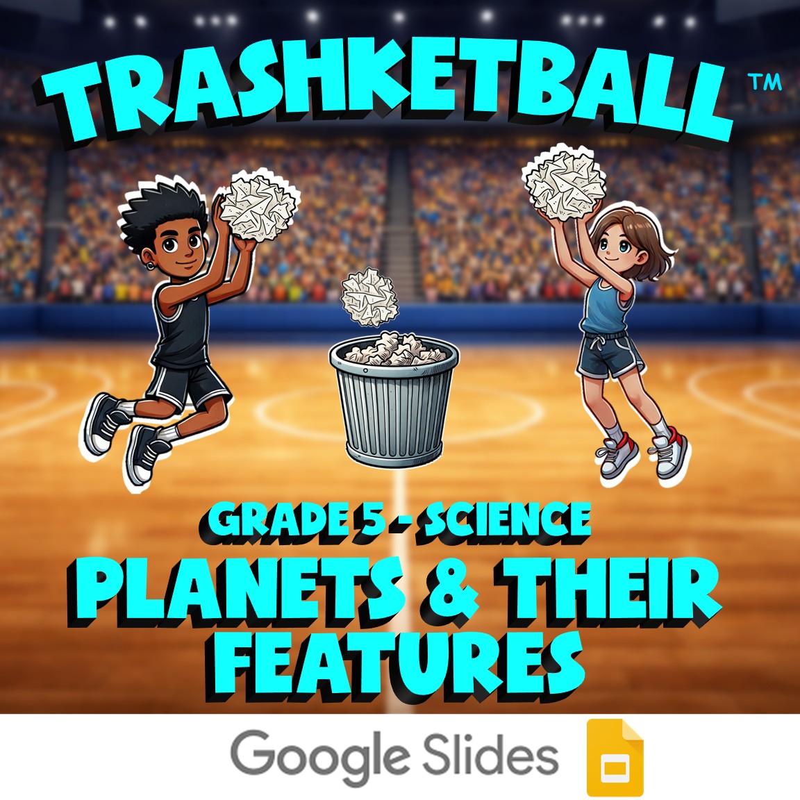 Planets & Their Features TRASHKETBALL Science Game - No Prep Grade 5 Review
