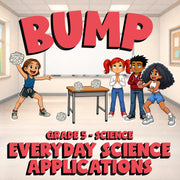 Everyday Science Applications BUMP Science Game - No Prep Grade 5 Review