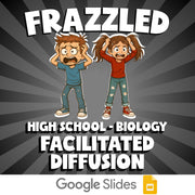 Facilitated Diffusion FRAZZLED Science Game - No Prep Biology Review Activity
