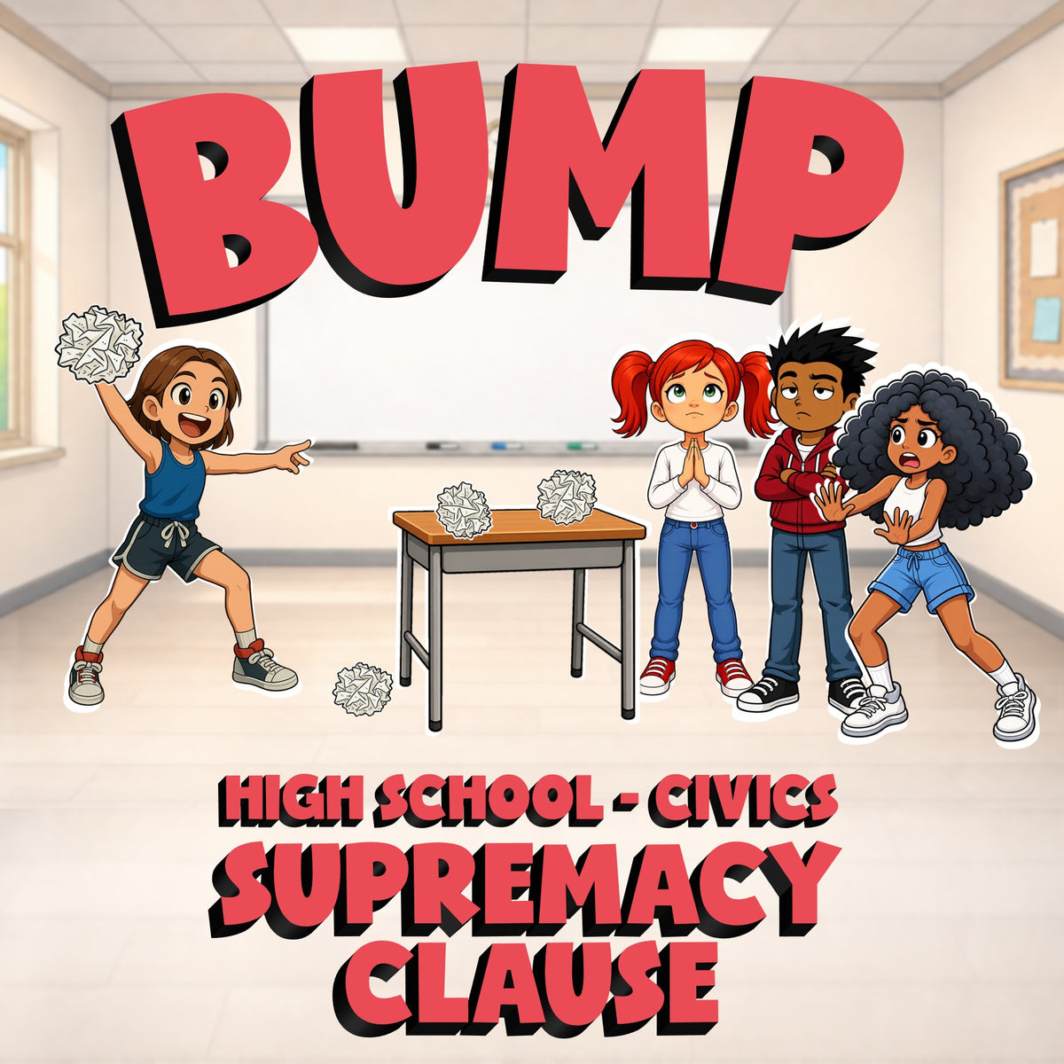 Supremacy Clause BUMP Civics Game - No Prep Review Activity