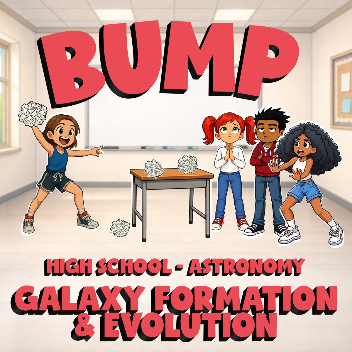 Galaxy Formation & Evolution BUMP Science Game - No Prep Astronomy Review