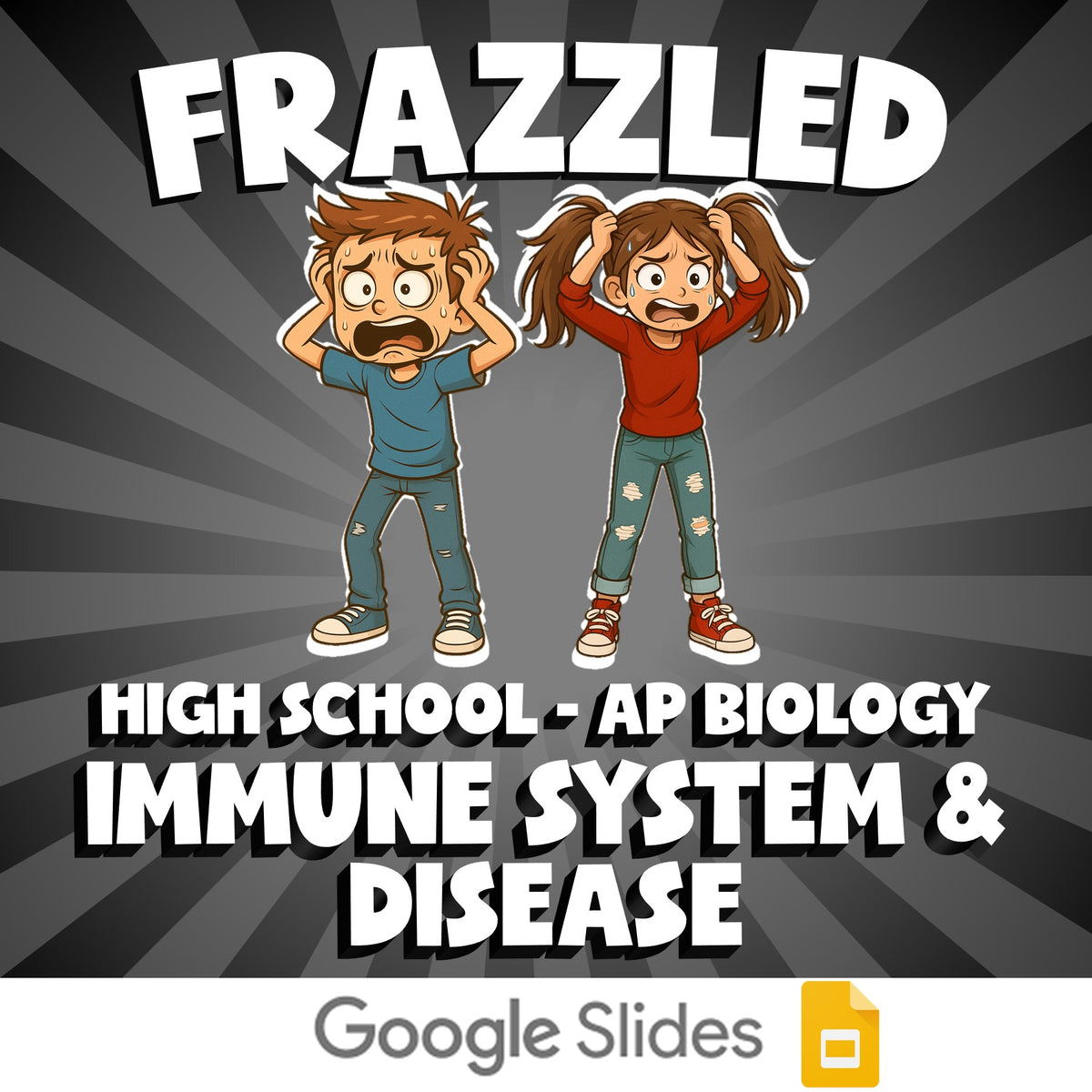 Immune System & Disease FRAZZLED Science Game - No Prep AP Biology Review