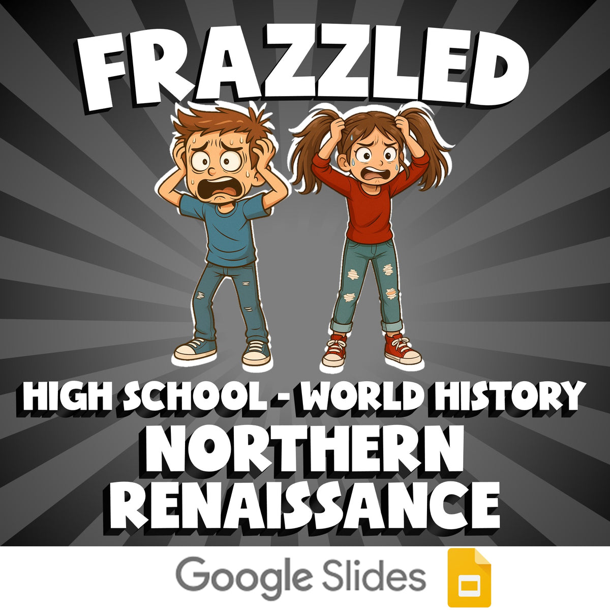 Northern Renaissance FRAZZLED Game - No Prep World History Review Activity