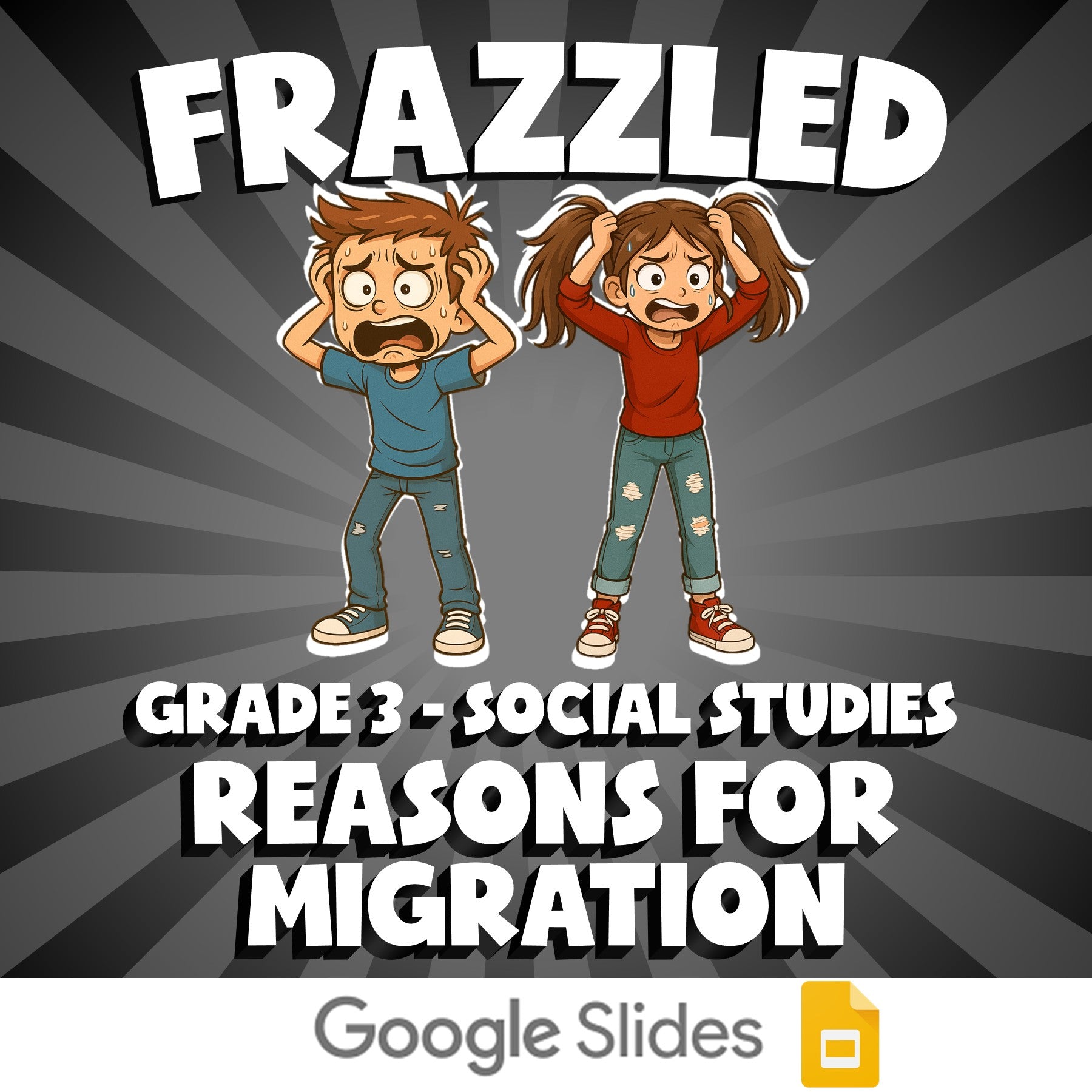 Reasons for Migration FRAZZLED Socials Game - No Prep Grade 3 Review Activity