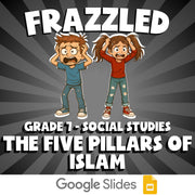 The Five Pillars of Islam FRAZZLED Socials Game - No Prep Grade 7 Review