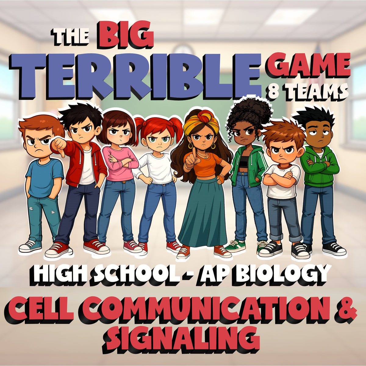 Cell Communication & Signaling BIG TERRIBLE GAME - AP Biology Science Review