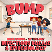 Infectious Disease & Epidemiology BUMP Science Game - No Prep AP Biology Review
