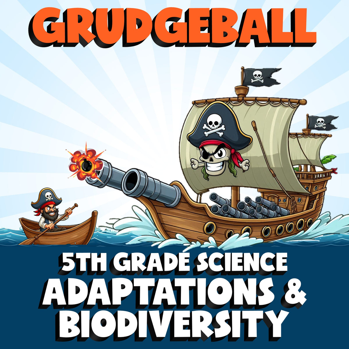 Adaptations & Biodiversity GRUDGEBALL Science Game - No Prep Grade 5 Review