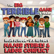 Major Strikes & Labor Conflict BIG TERRIBLE GAME - No Prep U.S. History Review