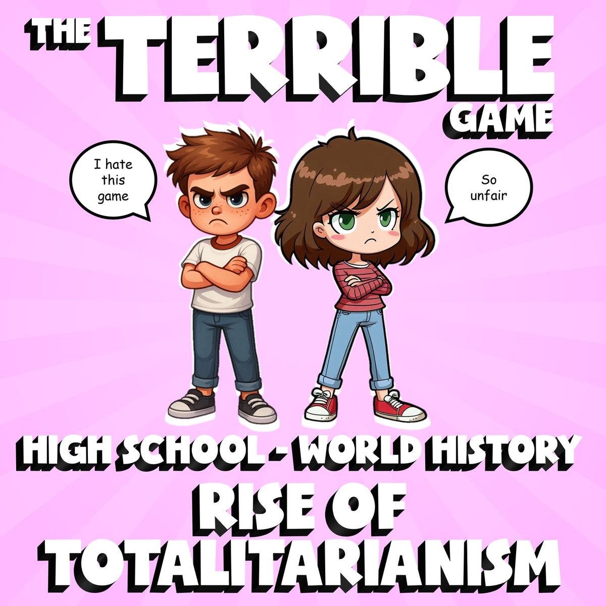 Rise of Totalitarianism THE TERRIBLE GAME - No Prep World History Review