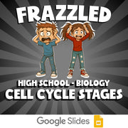 Cell Cycle Stages FRAZZLED Science Game - No Prep Biology Review Activity