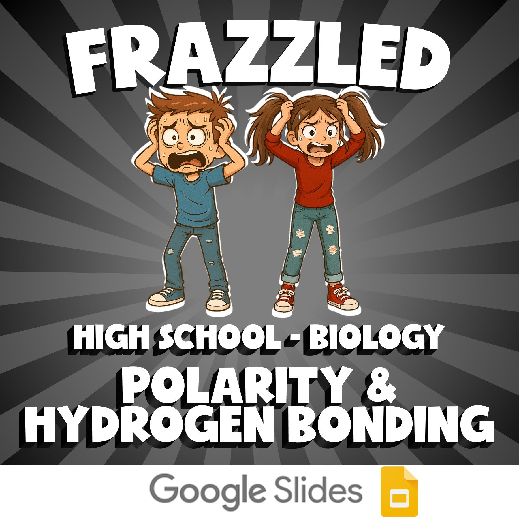 Polarity & Hydrogen Bonding FRAZZLED Science Game - No Prep Biology Review