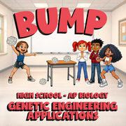 Genetic Engineering Applications BUMP Science Game - No Prep AP Biology Review