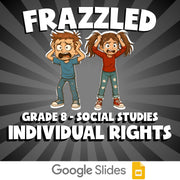 Individual Rights FRAZZLED Socials Game - No Prep Grade 8 Review Activity