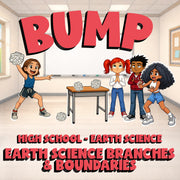 Earth Science Branches & Boundaries BUMP Game - No Prep Earth Science Review
