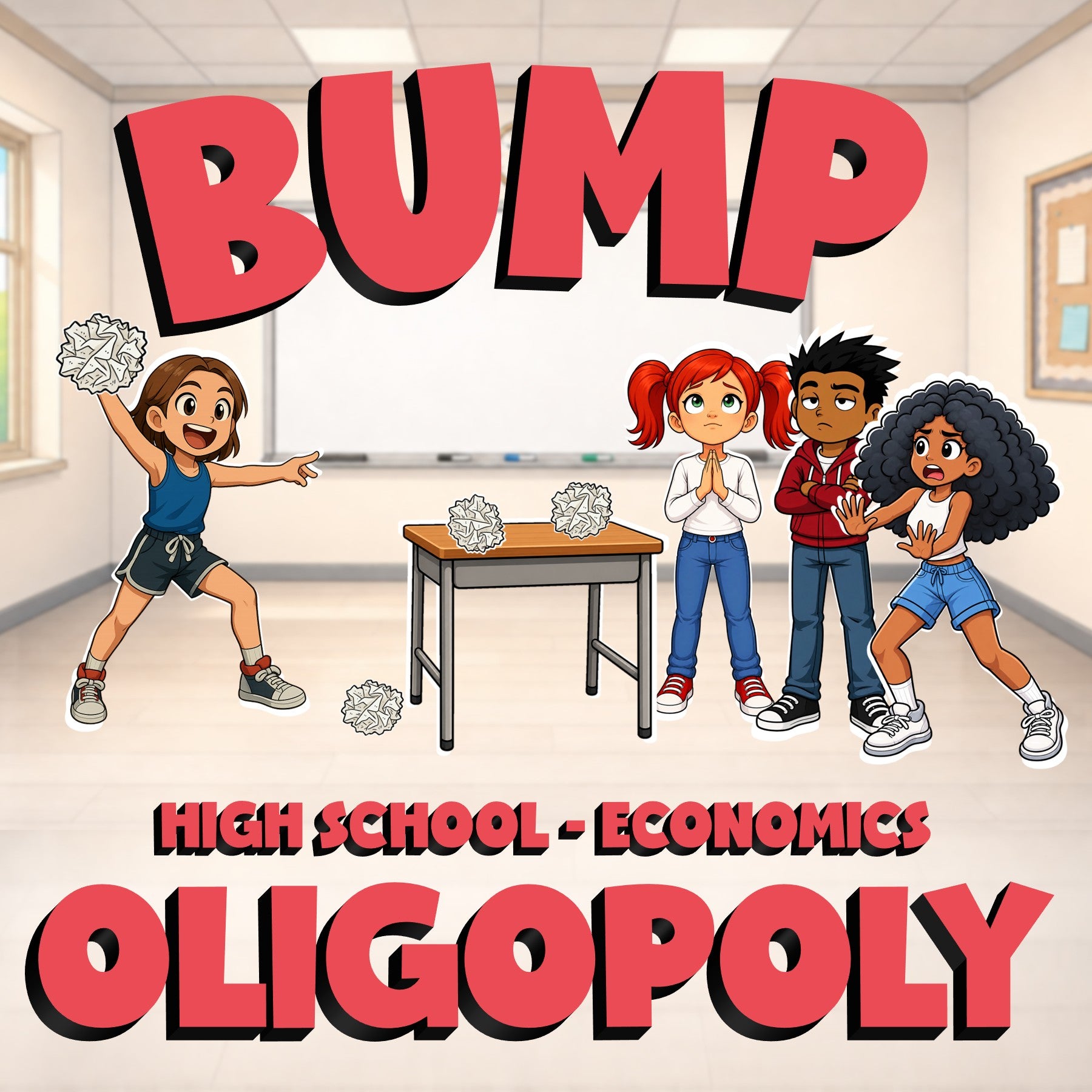 Oligopoly BUMP Economics Game - No Prep Review Activity
