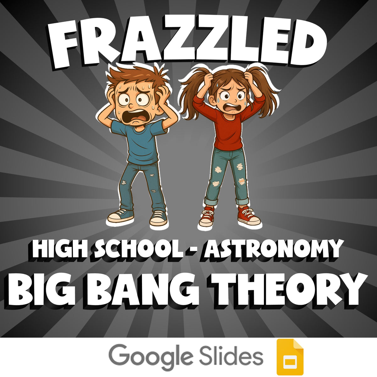 Big Bang Theory FRAZZLED Science Game - No Prep Astronomy Review Activity
