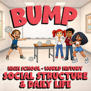 Social Structure & Daily Life BUMP Game - No Prep World History Review Activity