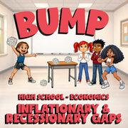 Inflationary & Recessionary Gaps BUMP Economics Game - No Prep Review Activity